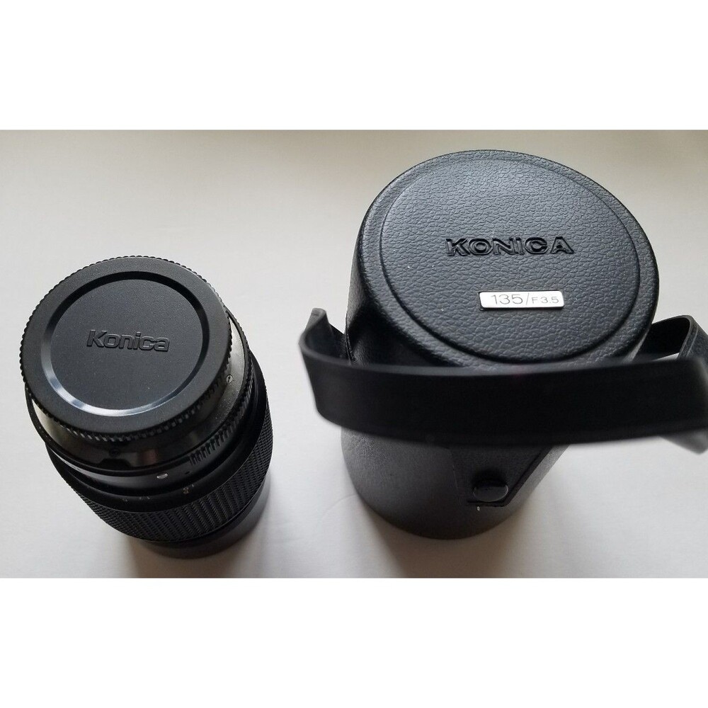 KONICA HEXAR AR 135mm f 3.5 Camera Lens